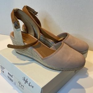 Style & Co Mailena Wedge Espadrille Sandals